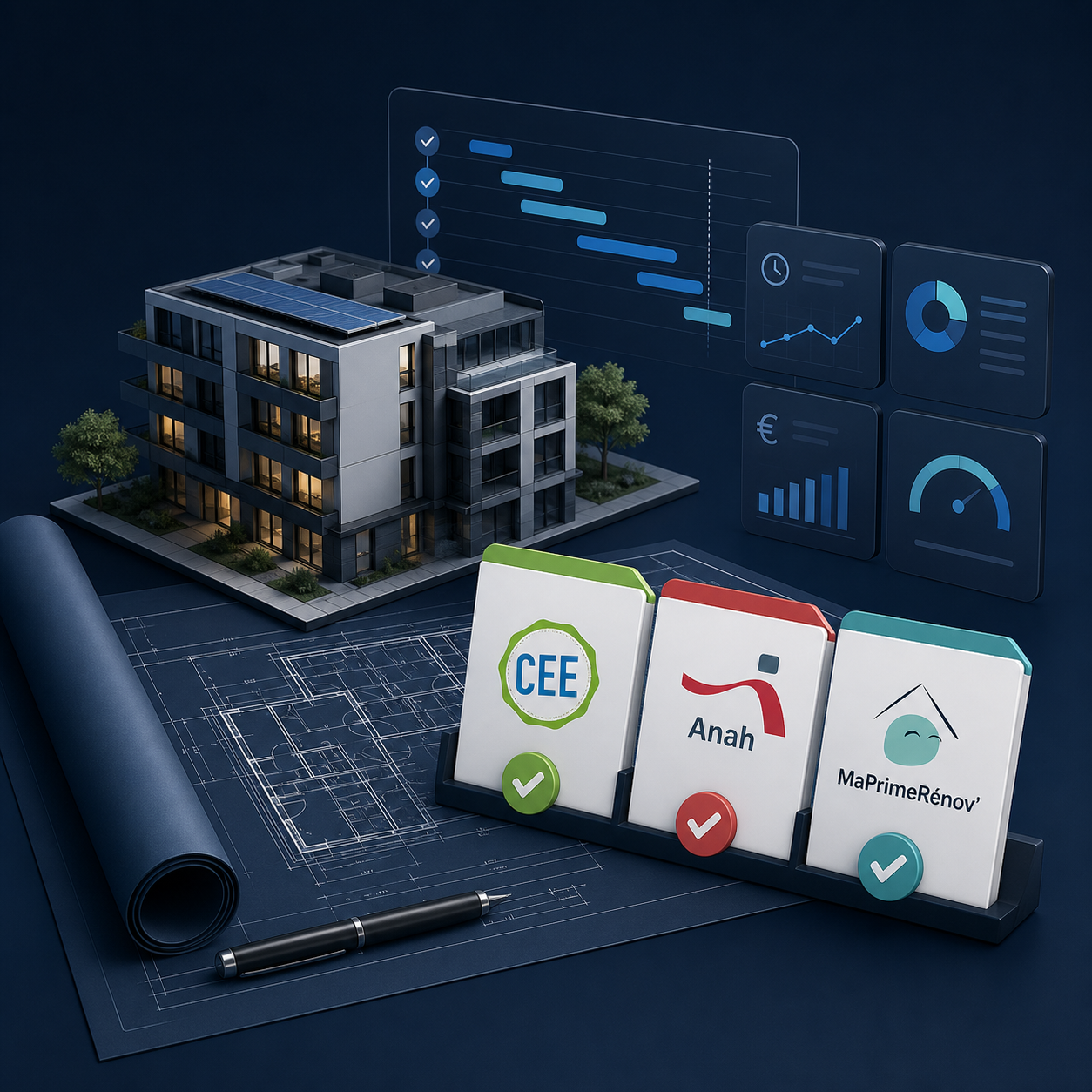 Logiciel de gestion pour bureau d’études avec plans techniques et suivi de projet